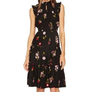Kate Spade in bloom smocked waist dress